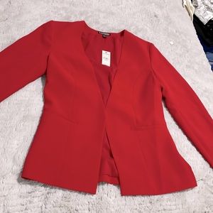 Express Red Blazer